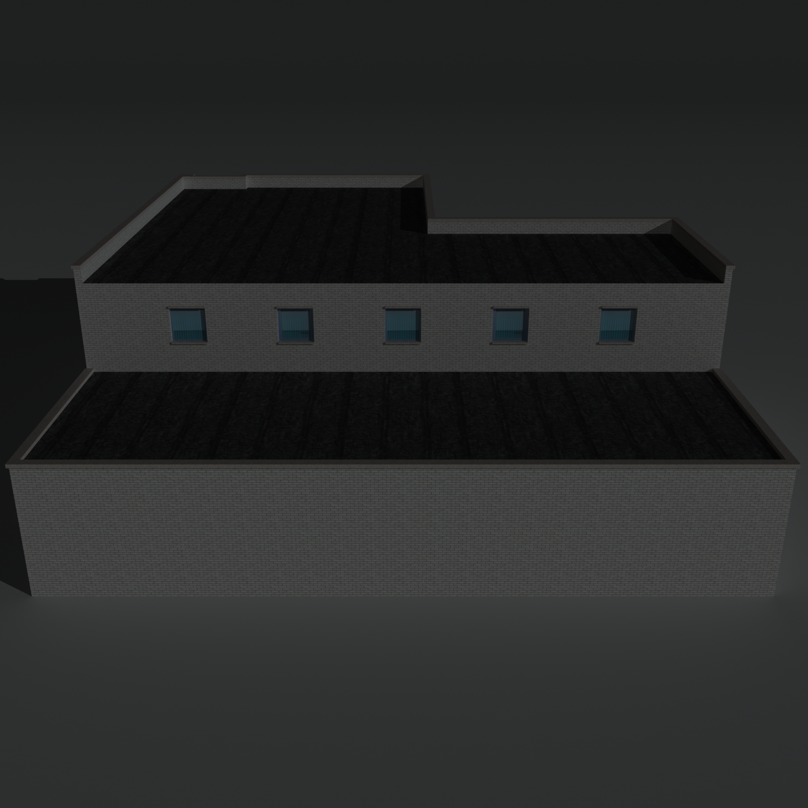 Low Poly Factory Building 16 - Extended Licence by N/A