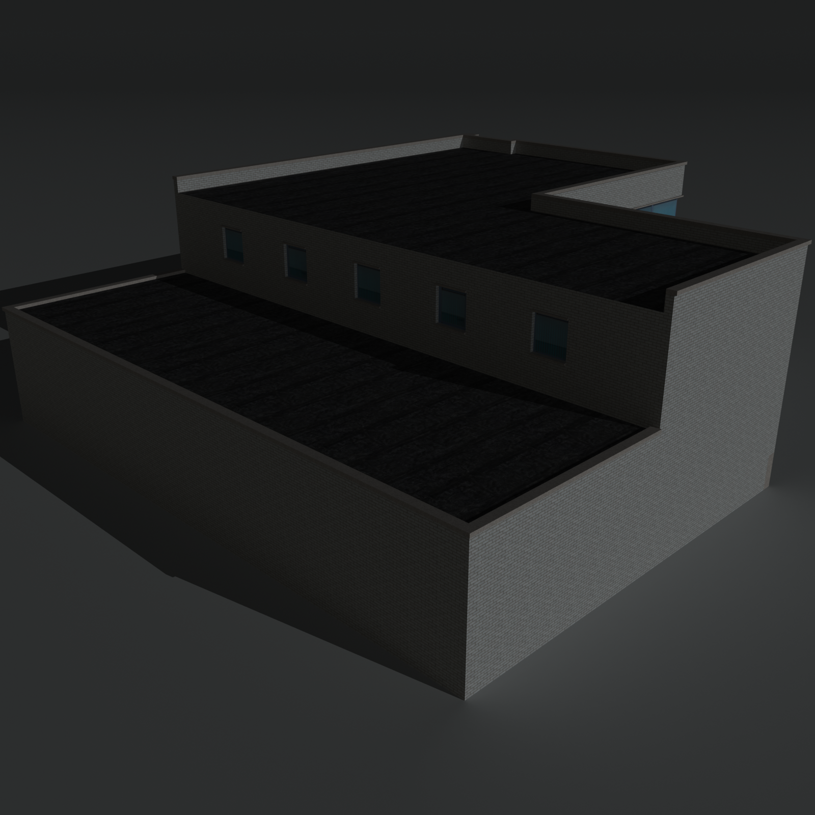 Low Poly Factory Building 16 - Extended Licence by N/A