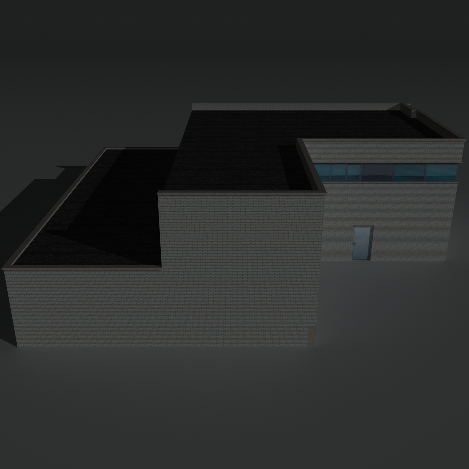 Low Poly Factory Building 16 - Extended Licence by N/A