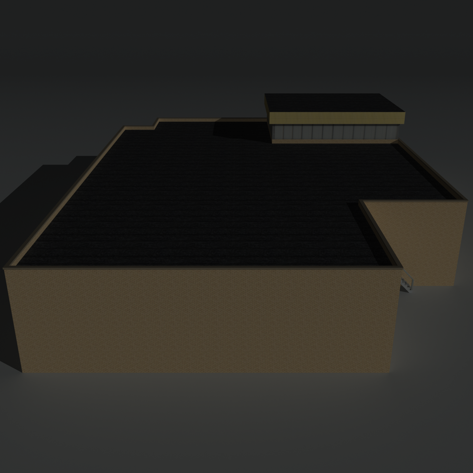 Low Poly Factory Building 18 - Extended Licence by N/A