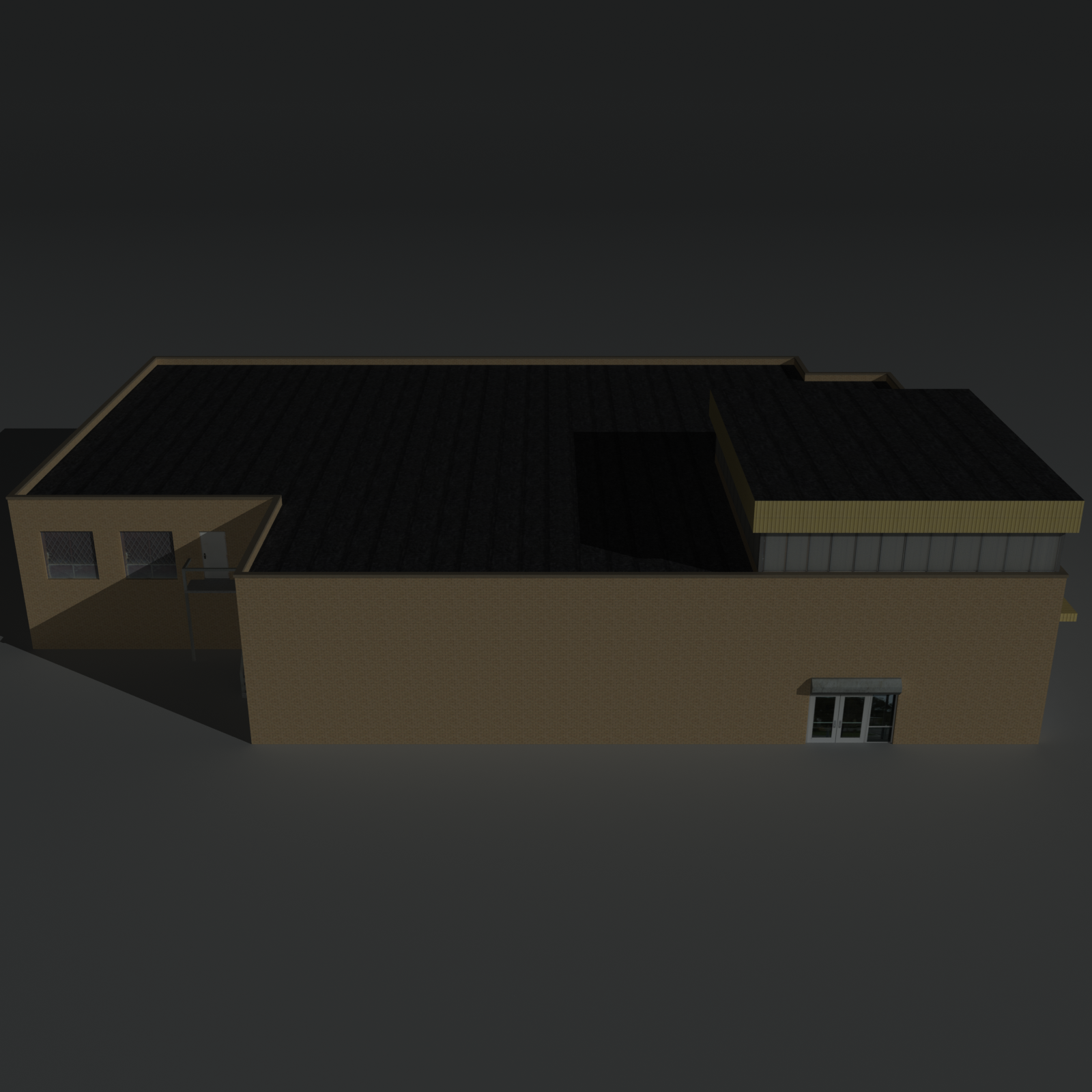 Low Poly Factory Building 18 - Extended Licence by N/A