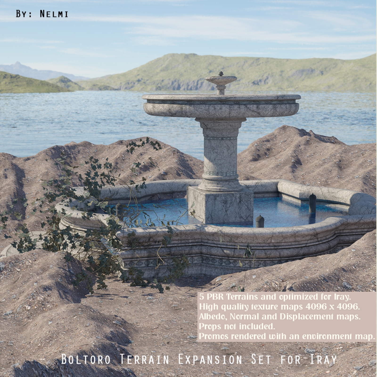 Boltoro Terrain Expansion Set Iray by N/A