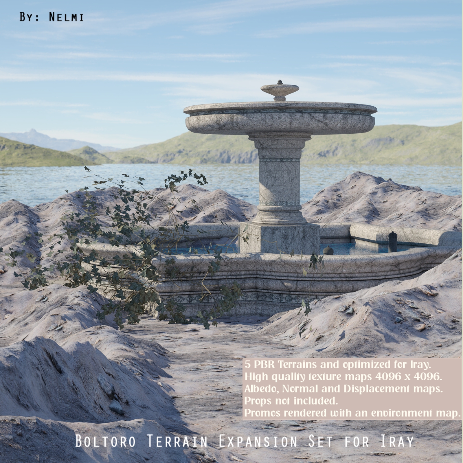 Boltoro Terrain Expansion Set Iray by N/A