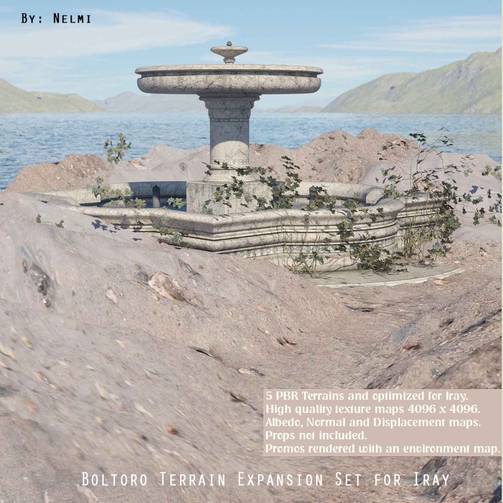 Boltoro Terrain Expansion Set Iray by N/A