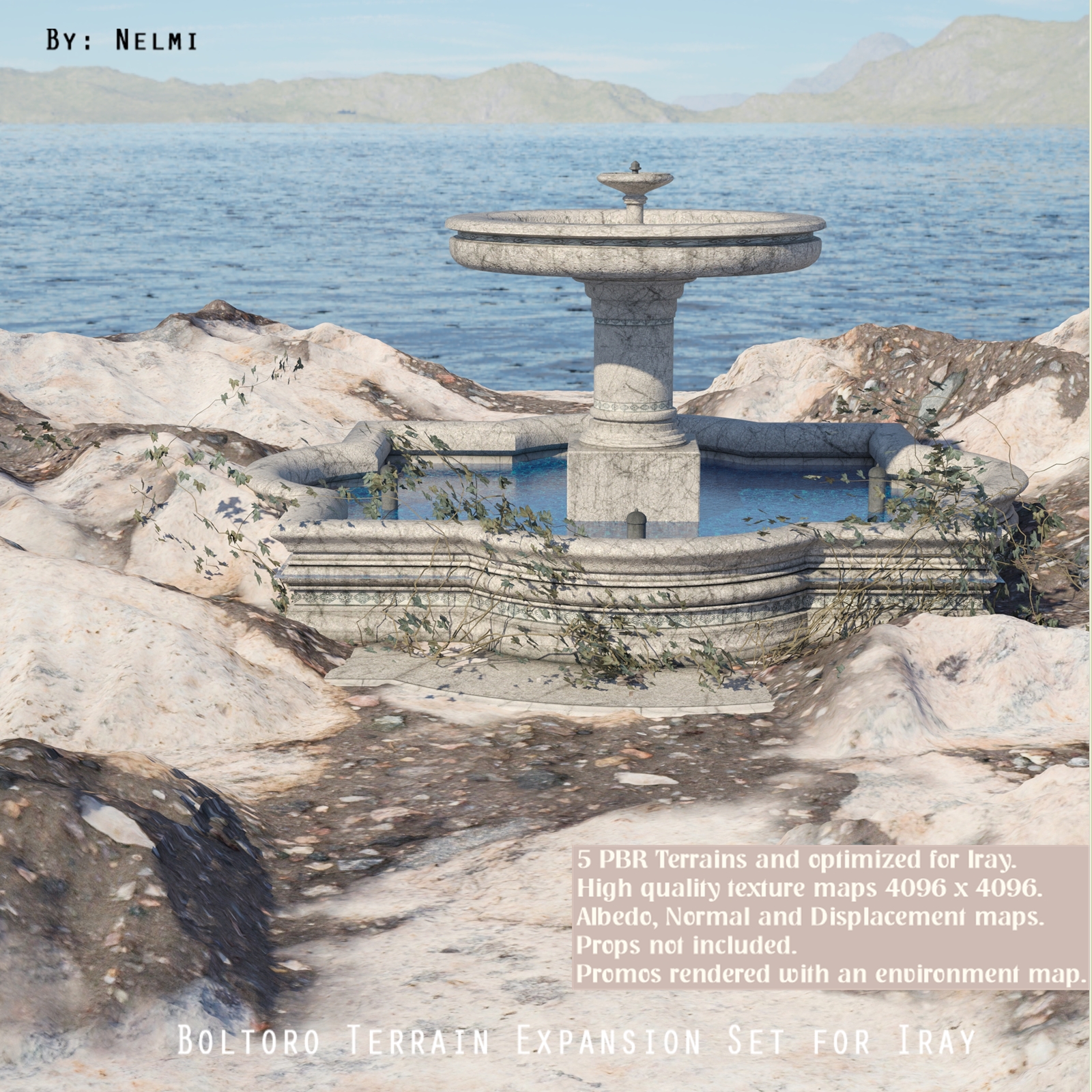 Boltoro Terrain Expansion Set Iray by N/A