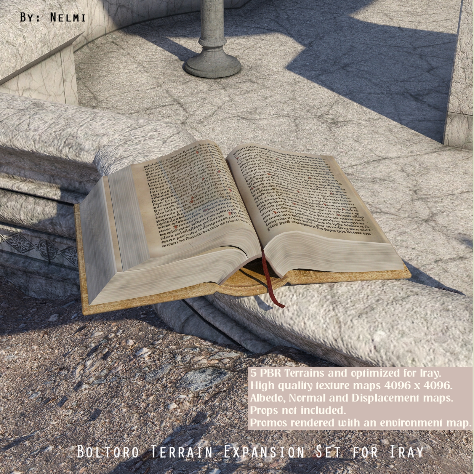 Boltoro Terrain Expansion Set Iray by N/A
