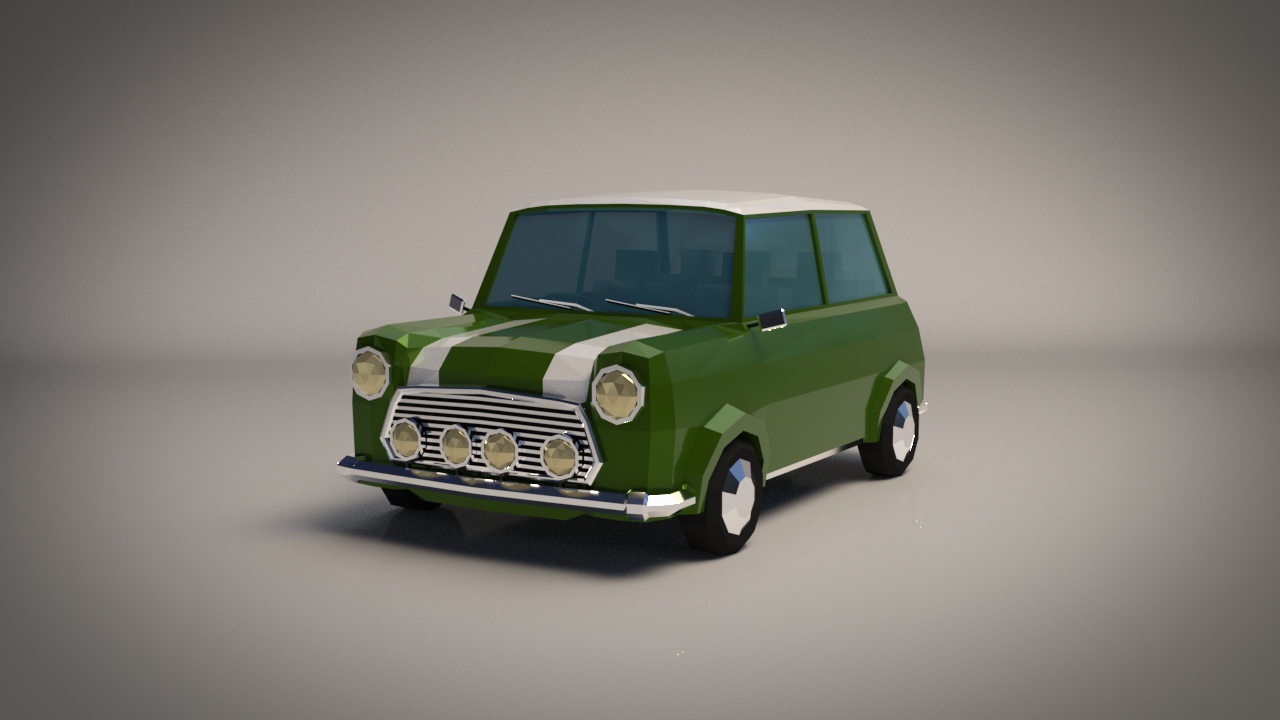 Low-Poly Cartoon City Car - Extended License by N/A