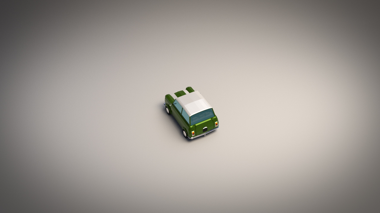 Low-Poly Cartoon City Car - Extended License by N/A