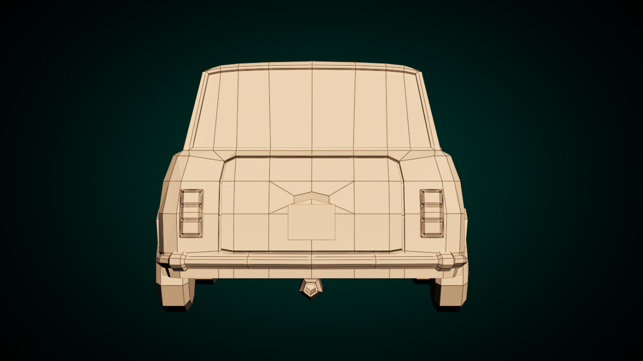 Low-Poly Cartoon City Car - Extended License by N/A