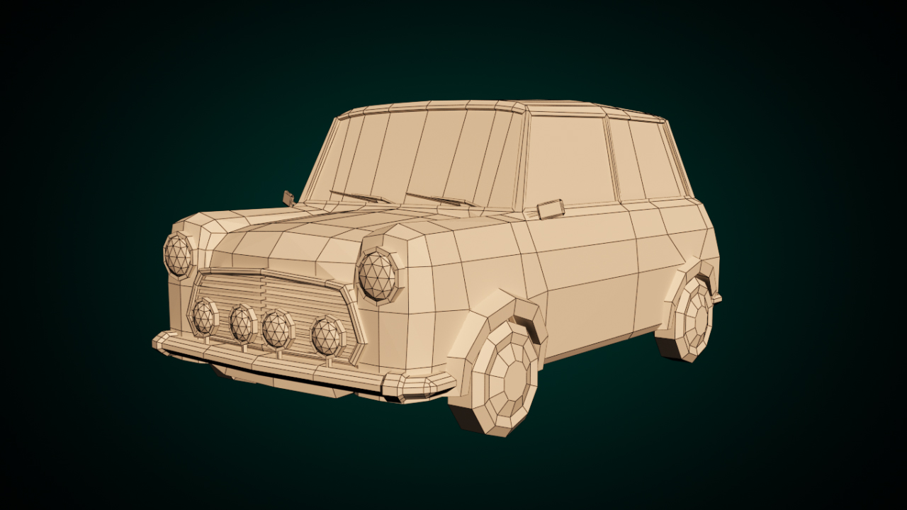 Low-Poly Cartoon City Car - Extended License by N/A