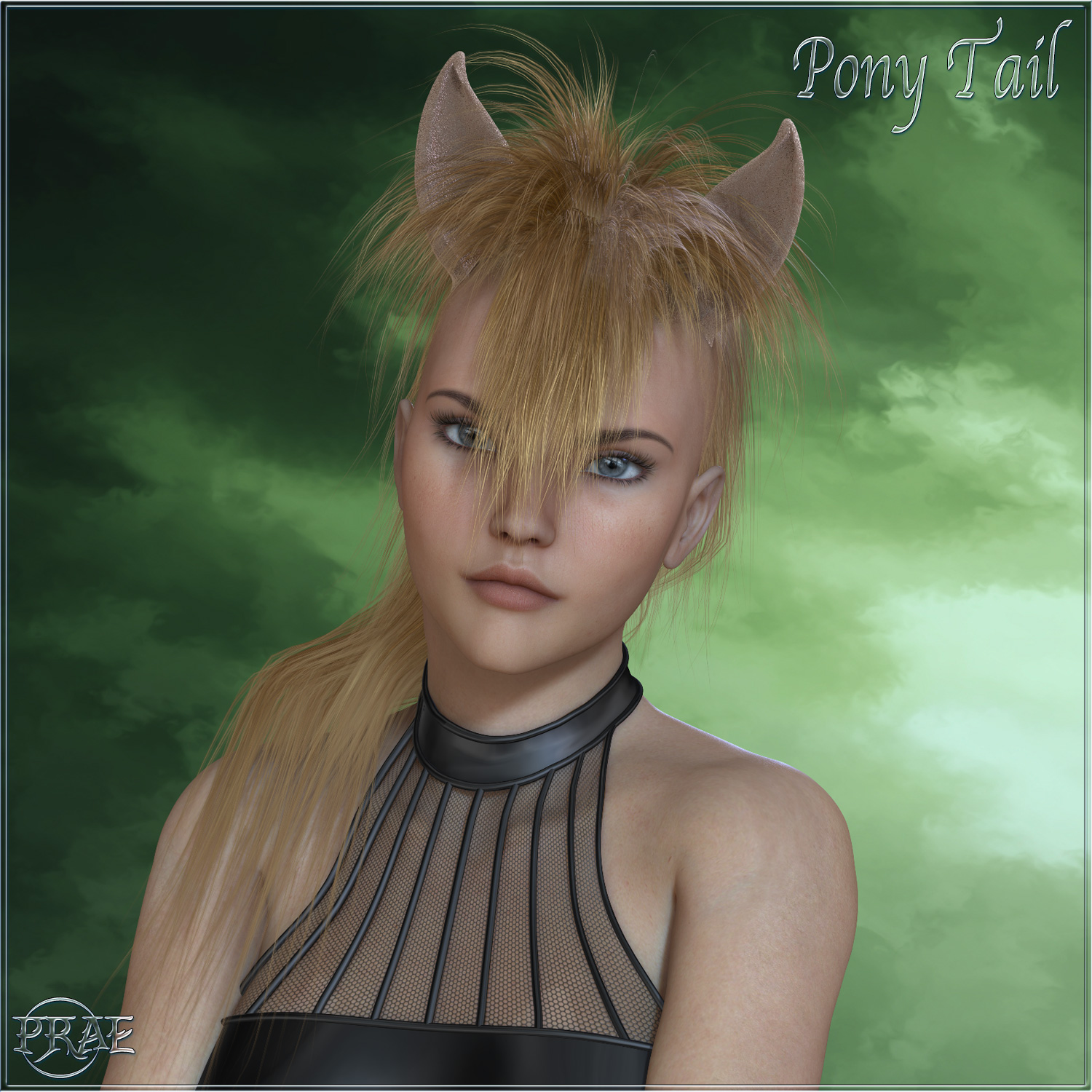 Prae-Pony Tail V4 M4 Poser by N/A
