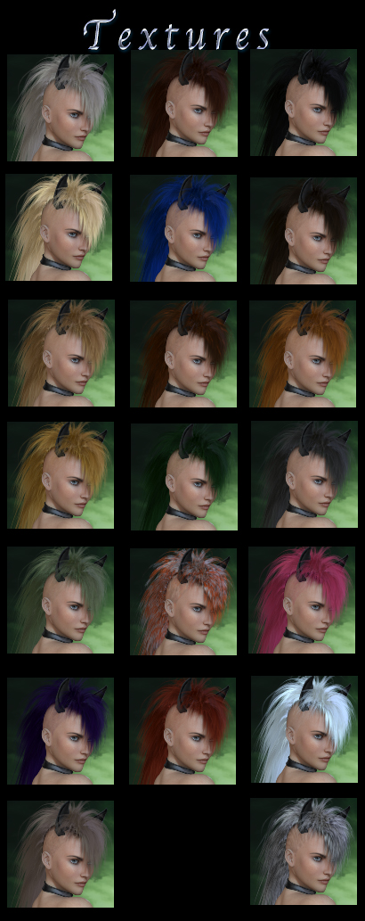 Prae-Pony Tail V4 M4 Poser by N/A