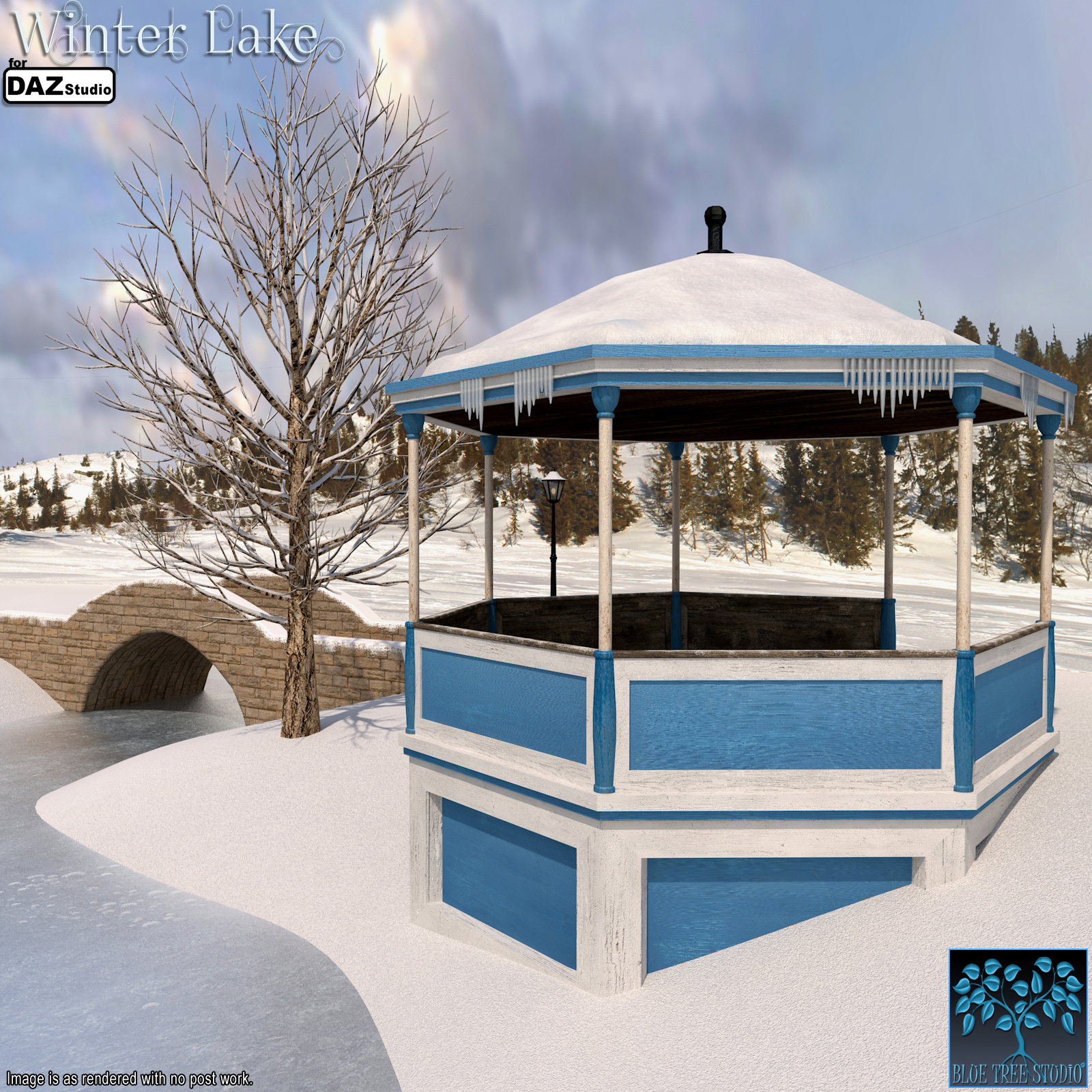 Winter Lake for Daz Studio by N/A