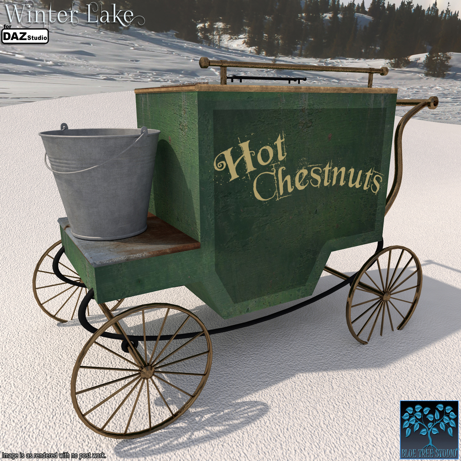 Winter Lake for Daz Studio by N/A