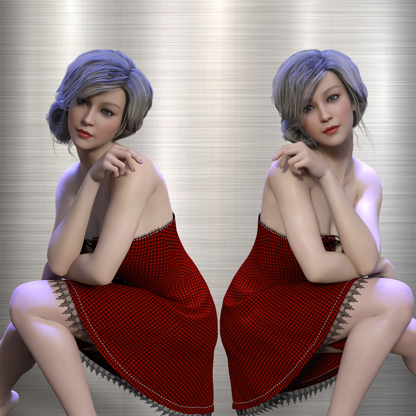 Lacy dress for G8F by N/A