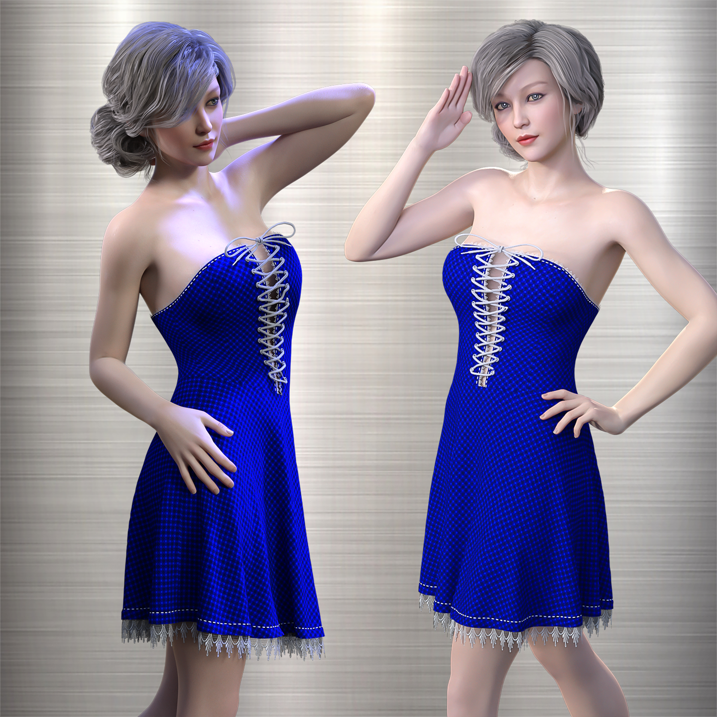 Lacy dress for G8F by N/A