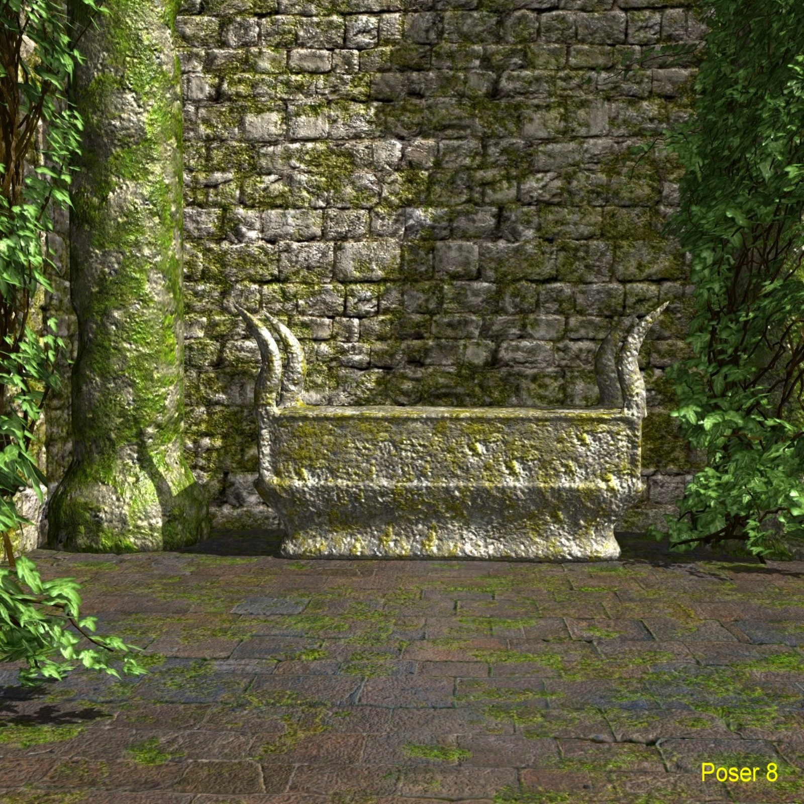 My place for poses Poser by N/A