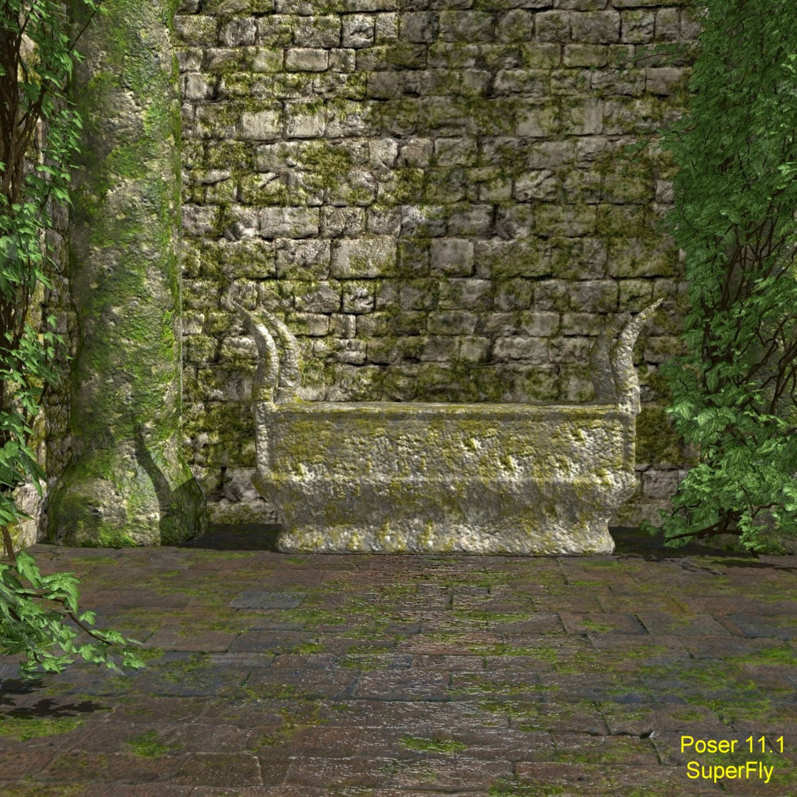 My place for poses Poser by N/A