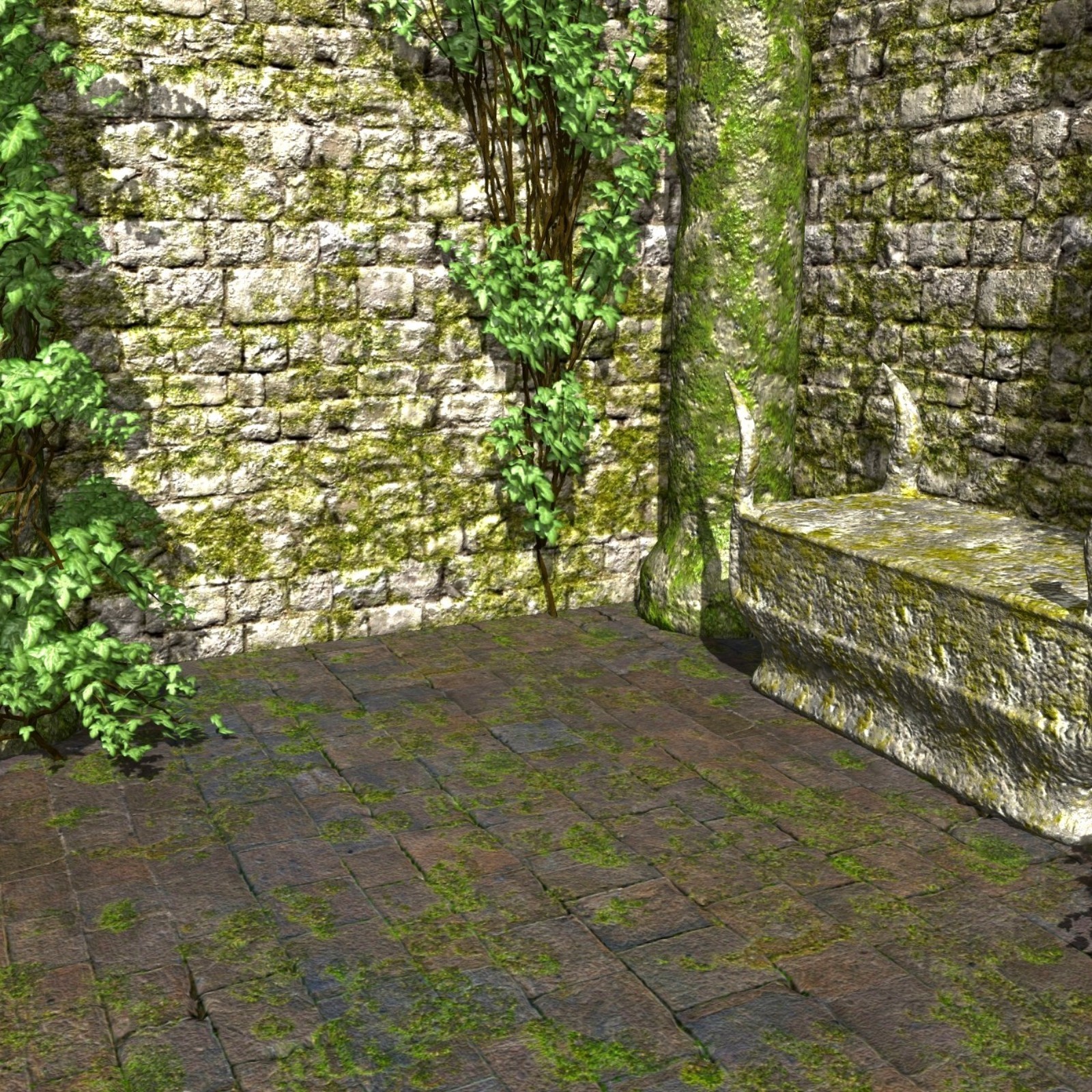 My place for poses Poser by N/A