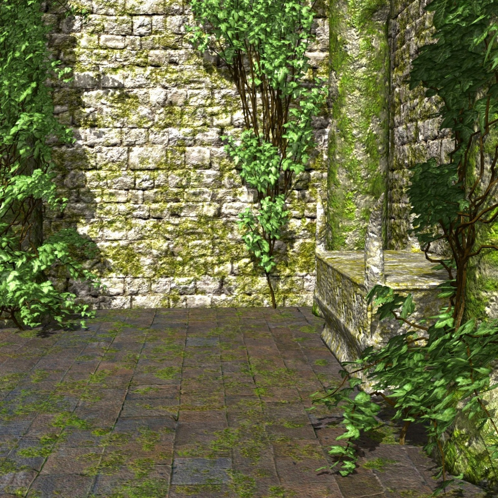 My place for poses Poser by N/A