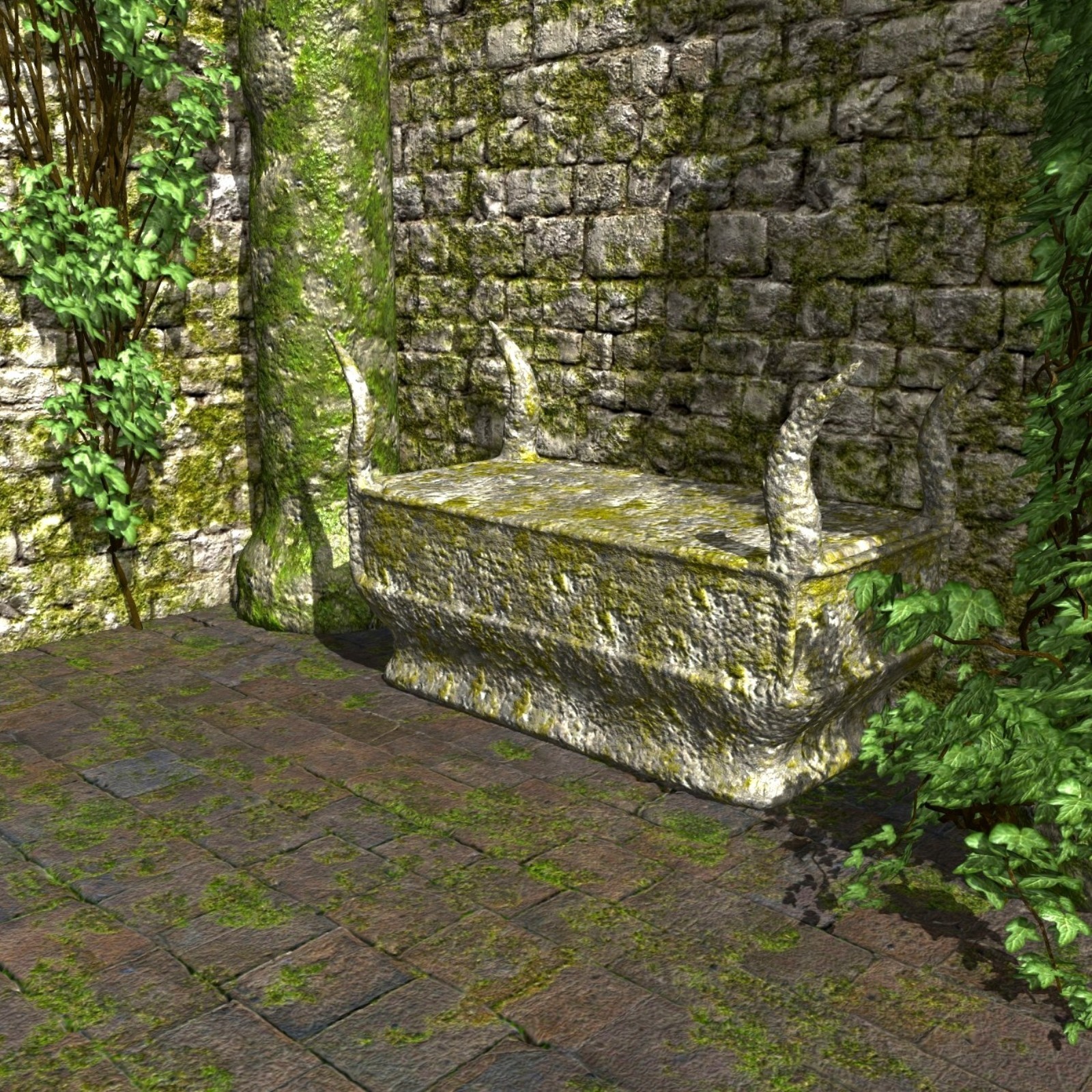 My place for poses Poser by N/A