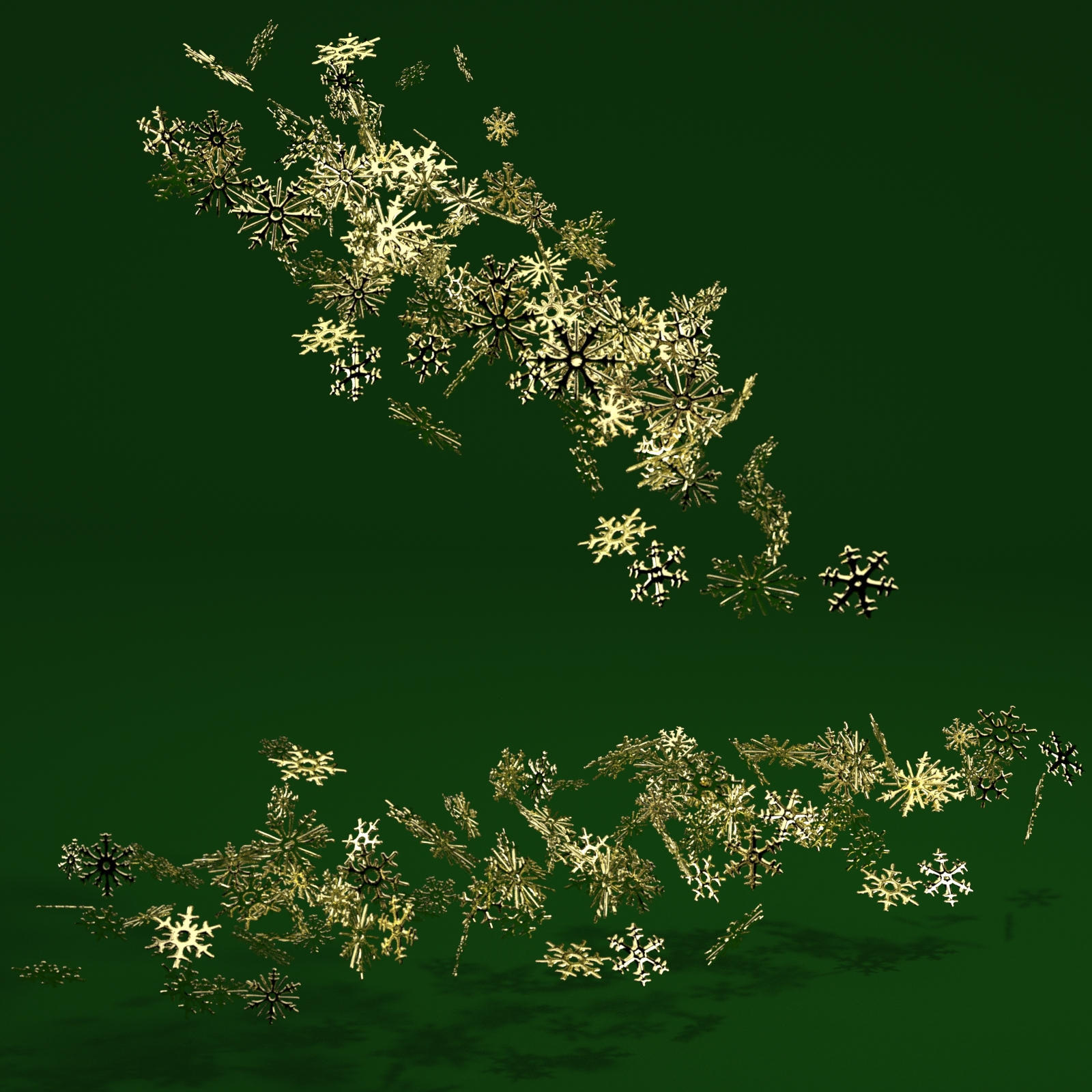 Gold Christmas Elements - VUE by N/A