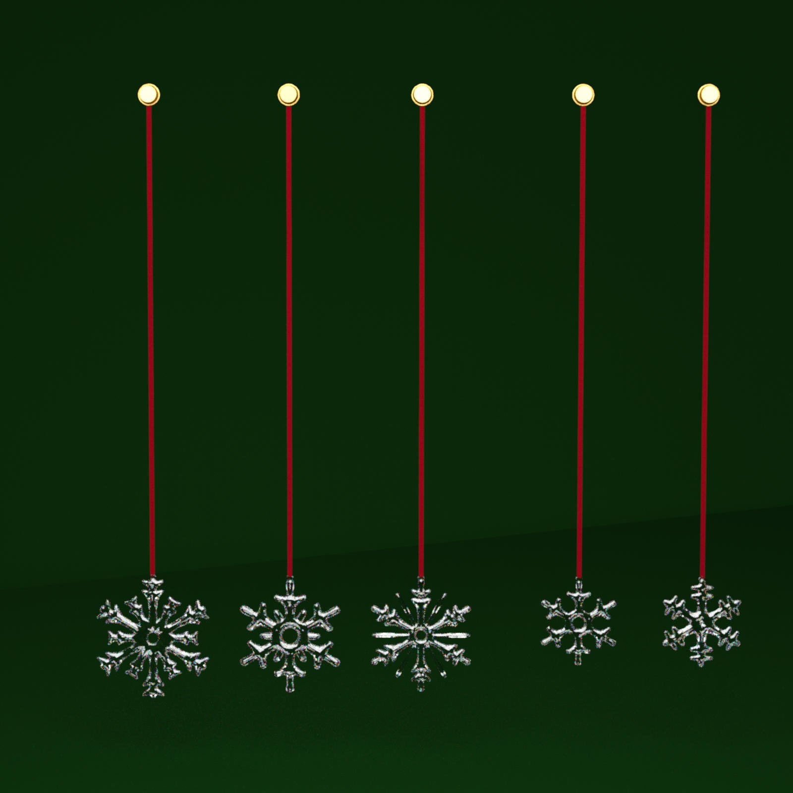 Gold Christmas Elements - VUE by N/A