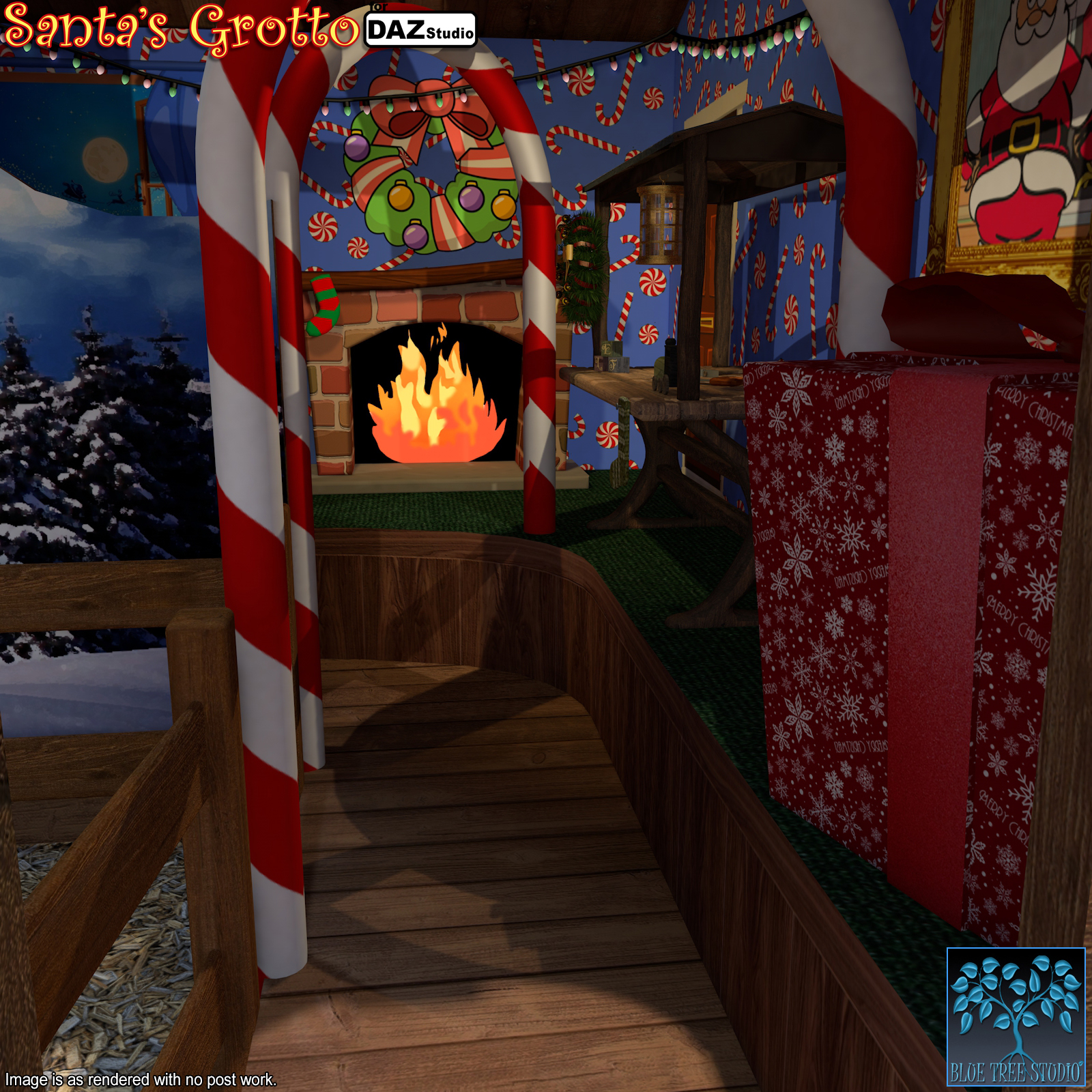 Santa's Grotto for Daz Studio by N/A