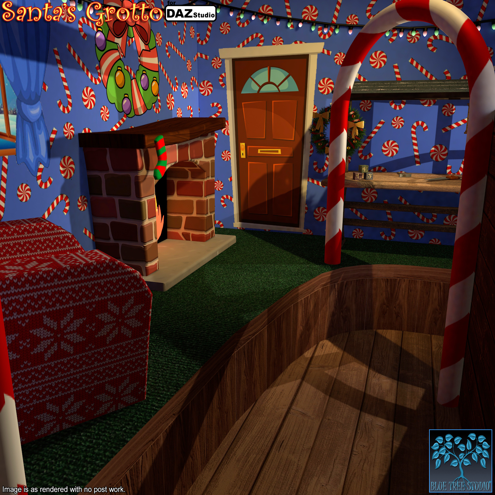Santa's Grotto for Daz Studio by N/A