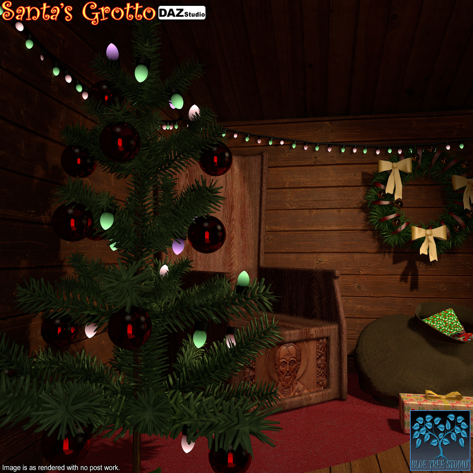 Santa's Grotto for Daz Studio by N/A