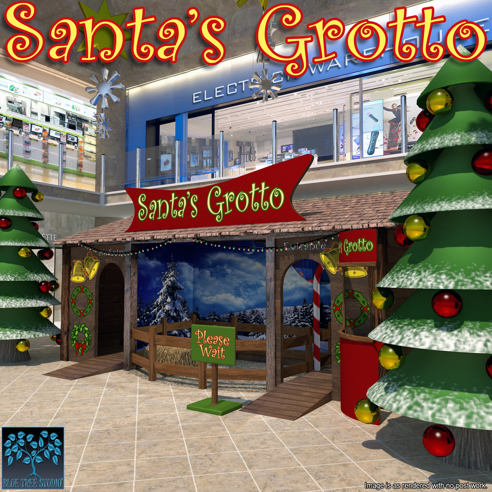 Santa's Grotto for Poser by N/A