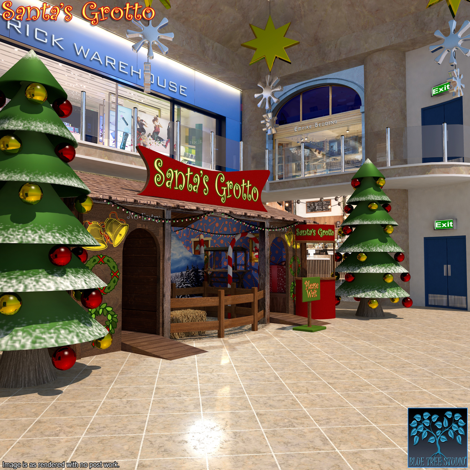 Santa's Grotto for Poser by N/A