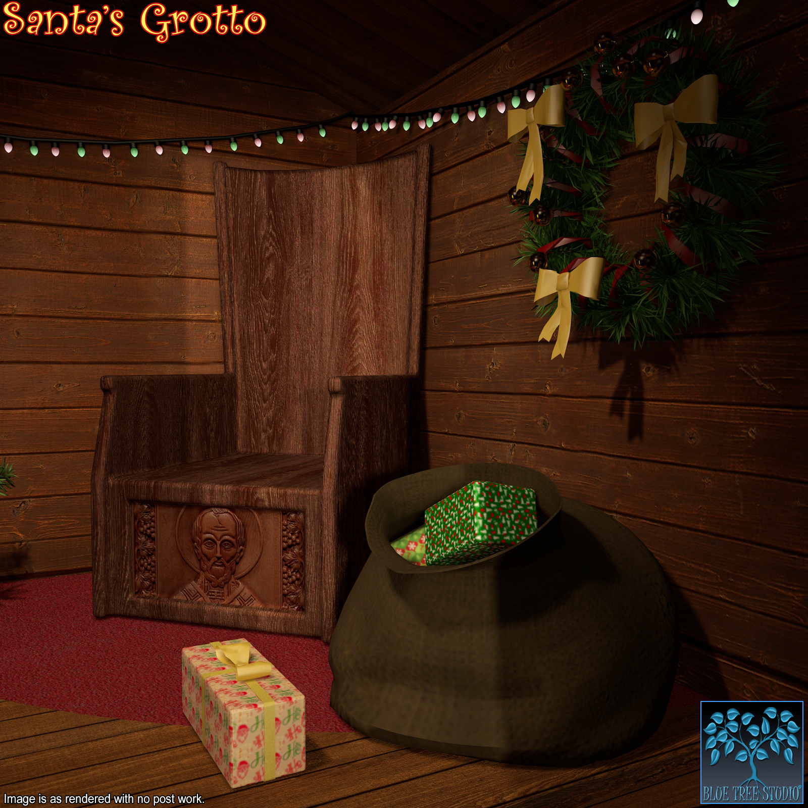 Santa's Grotto for Poser by N/A