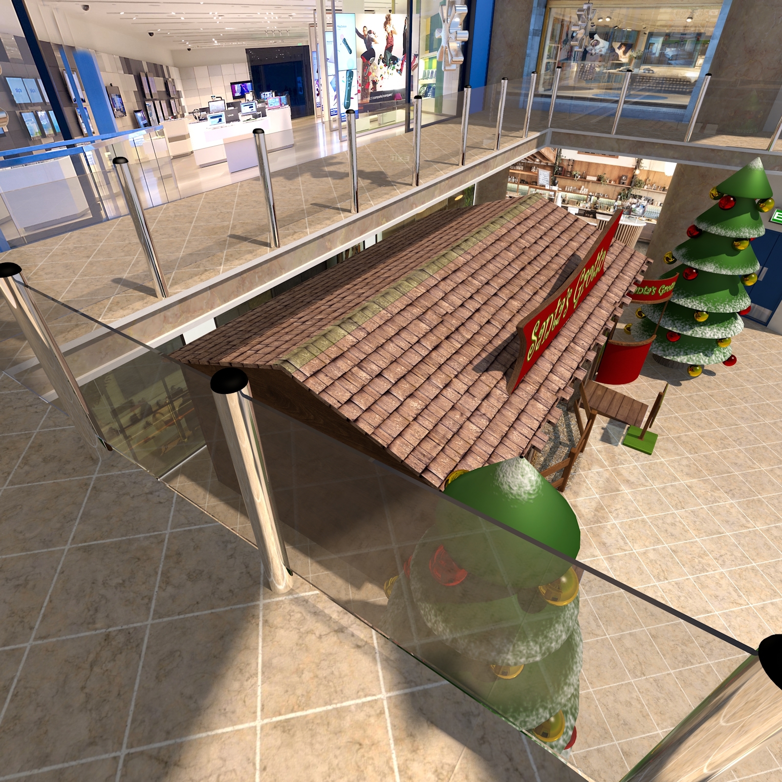 Santa's Grotto for Poser by N/A