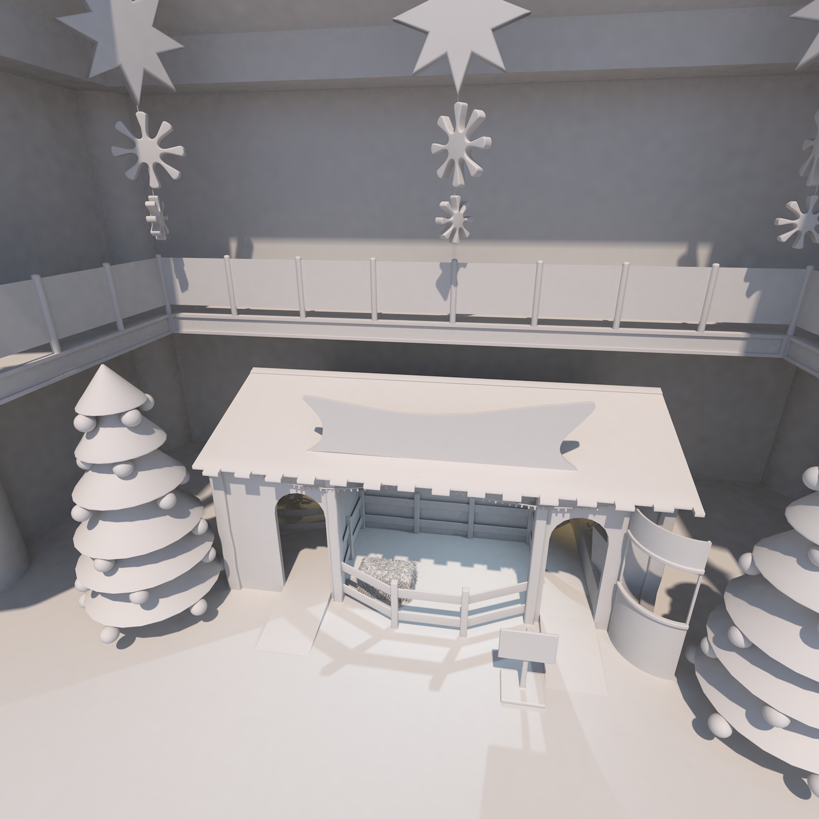 Santa's Grotto for Poser by N/A