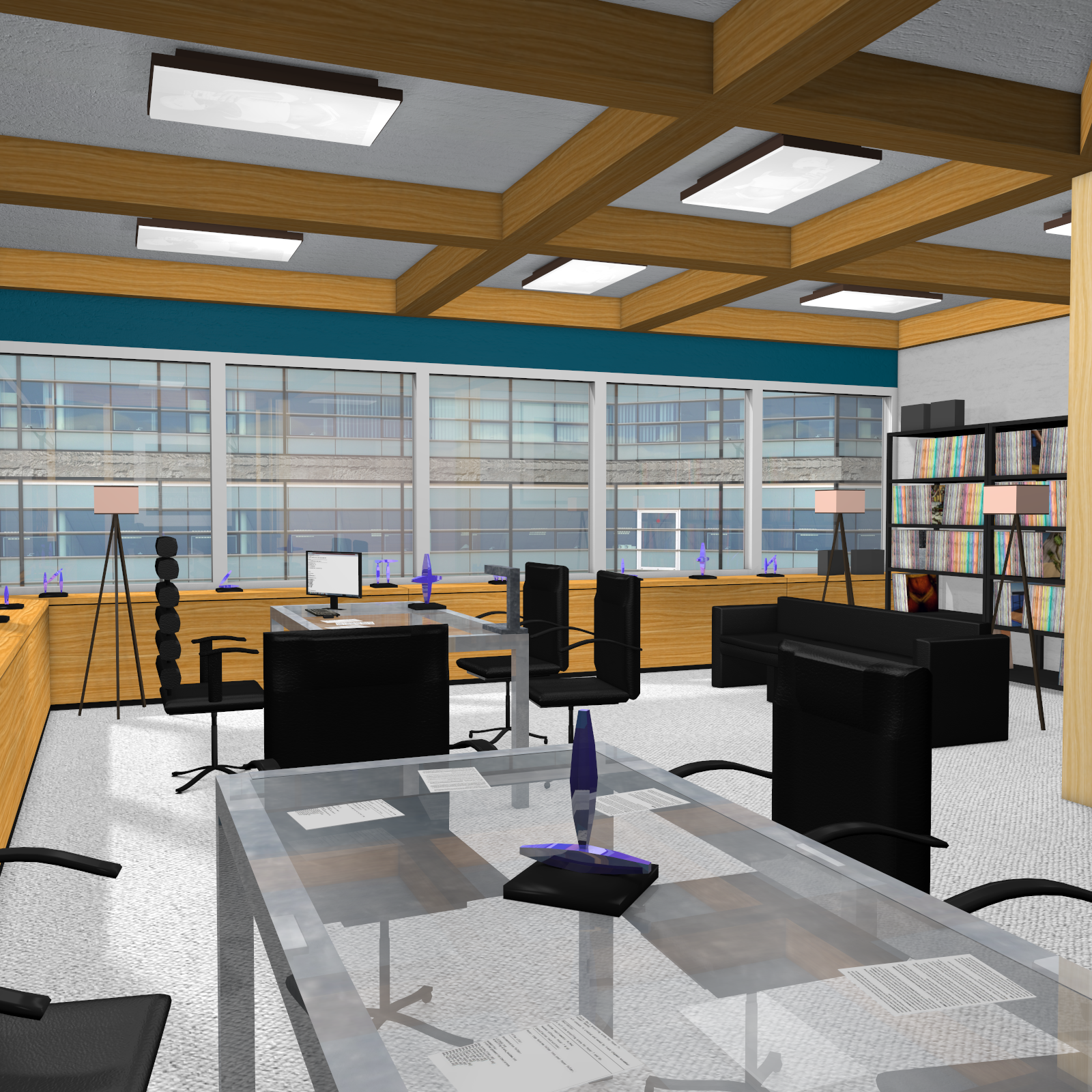 High End Office for Poser 7+ by N/A