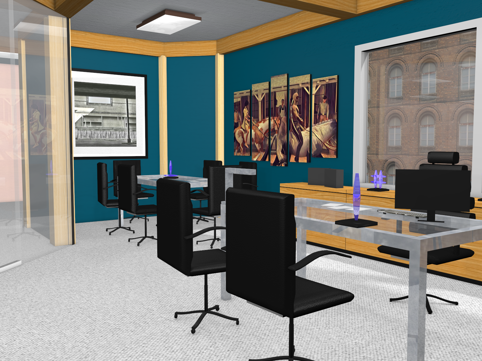 High End Office for Poser 7+ by N/A