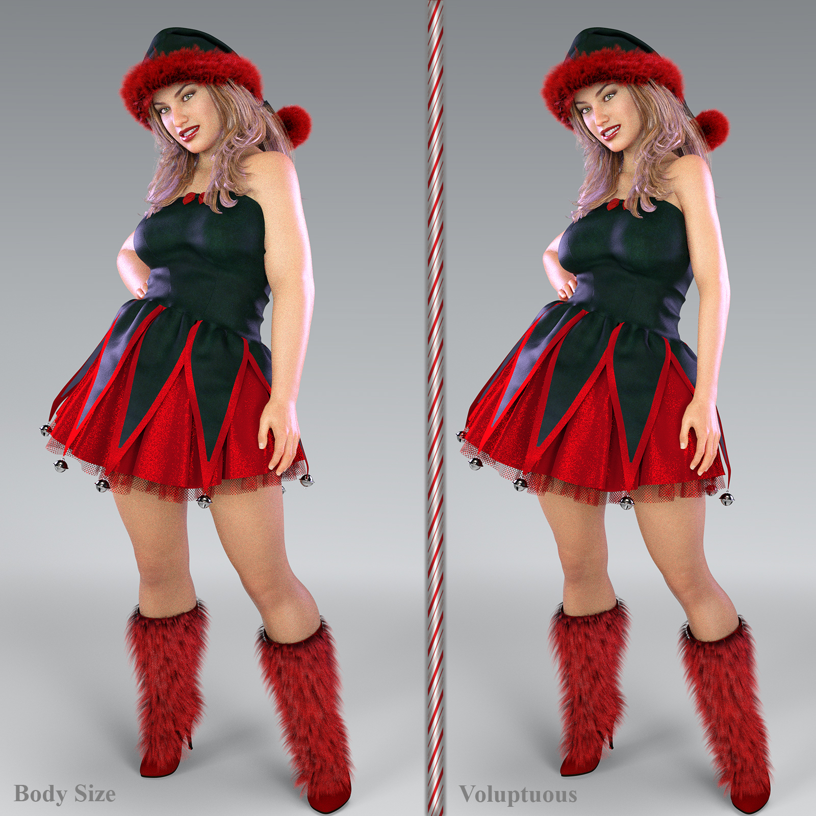 Santa's Helpers Vol 1 for Genesis 8 Female by N/A