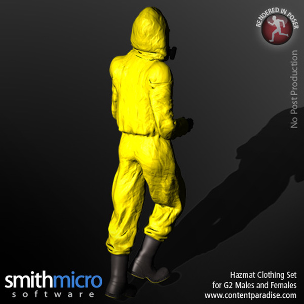 Hazardous Materials Clothing Set for G2 Males & Females by N/A