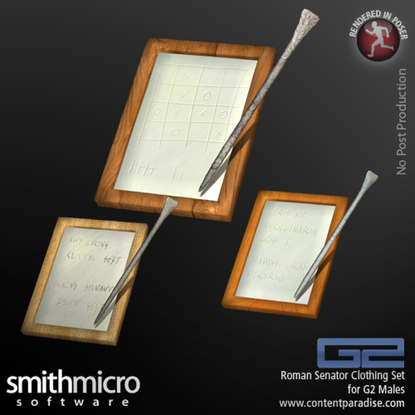 Roman Senator Clothing Set for the G2 Males (Great Rulers Series) by N/A