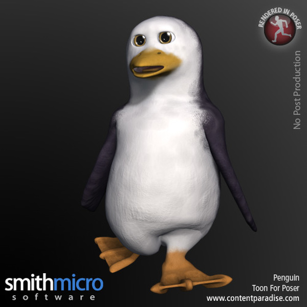 Toon Penguin by N/A