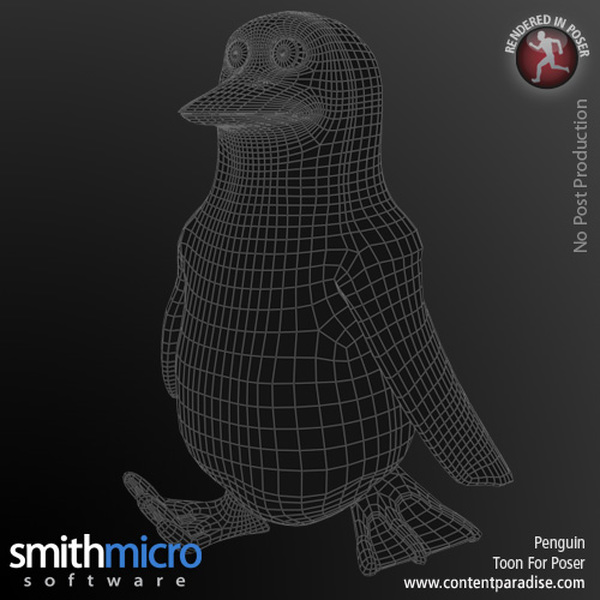 Toon Penguin by N/A