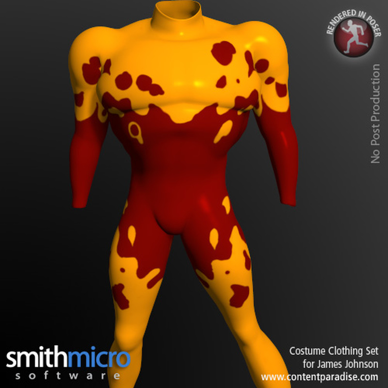 James Johnson Clothing Set (Power Force Series) by N/A