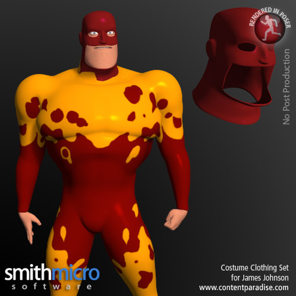 James Johnson Clothing Set (Power Force Series) by N/A