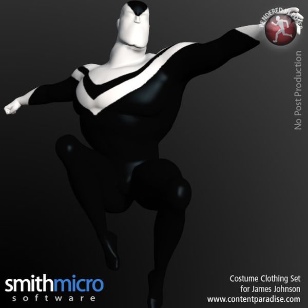 James Johnson Clothing Set (Power Force Series) by N/A