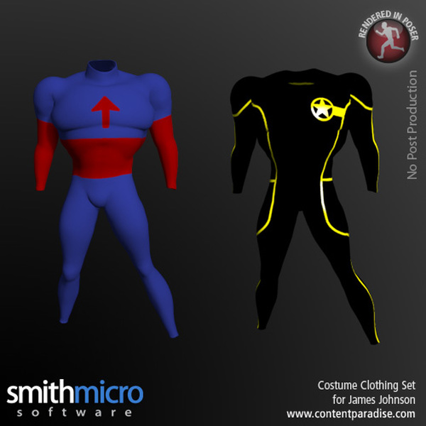 James Johnson Clothing Set (Power Force Series) by N/A