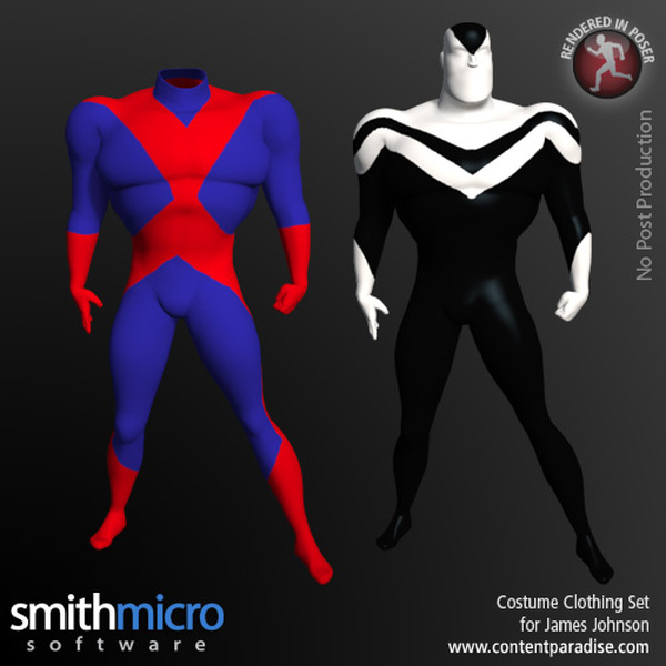 James Johnson Clothing Set (Power Force Series) by N/A
