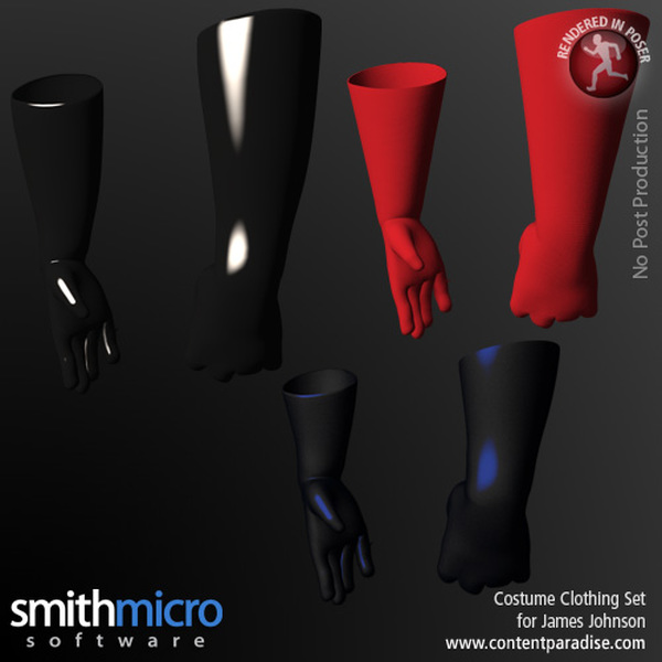 James Johnson Clothing Set (Power Force Series) by N/A