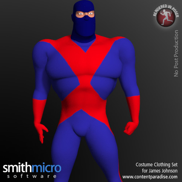 James Johnson Clothing Set (Power Force Series) by N/A
