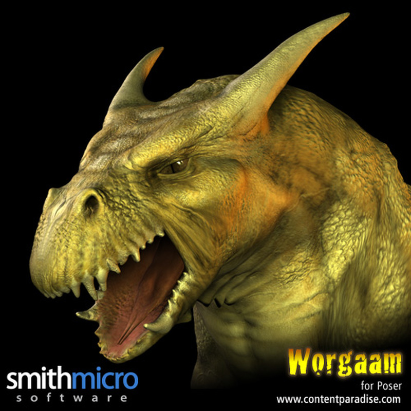 Worgaam Orc Beast of Burden Figure by N/A